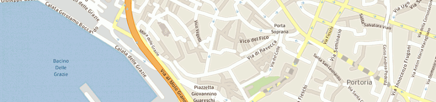 Mappa della impresa franco ragazzi snc di franco ragazzi e c a GENOVA