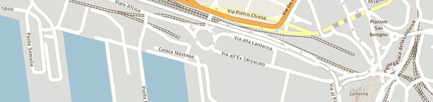 Mappa della impresa nuovo borgo terminal containers srl a GENOVA