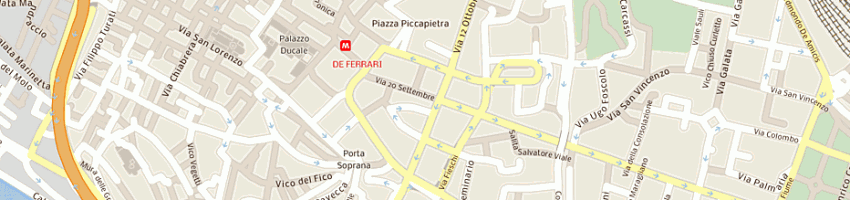 Mappa della impresa studio associato ferrari pasquale e ferrari massimo a GENOVA