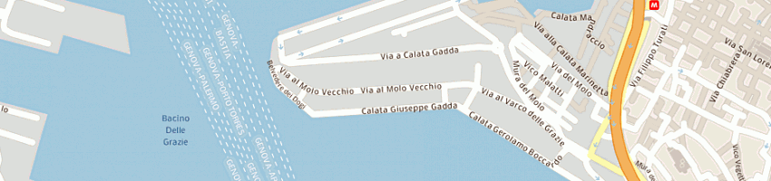 Mappa della impresa servizi italia spa a GENOVA