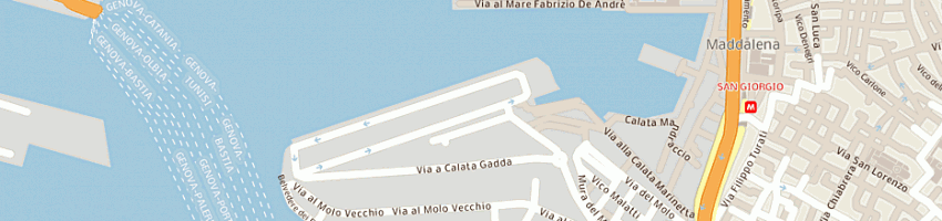 Mappa della impresa maersk italia spa a GENOVA