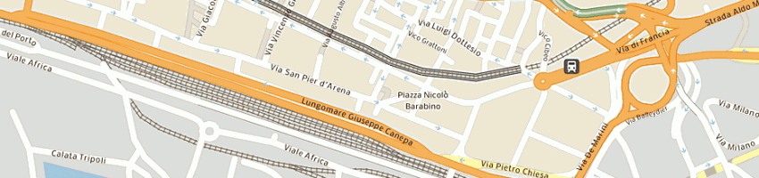 Mappa della impresa somovalv di maurizio florio e c sas a GENOVA