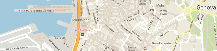 Mappa della impresa giuseppe messina srl a GENOVA