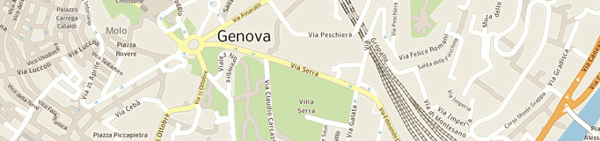 Mappa della impresa tennis club genova 1893 a GENOVA