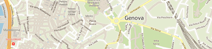 Mappa della impresa prefettura di genova a GENOVA