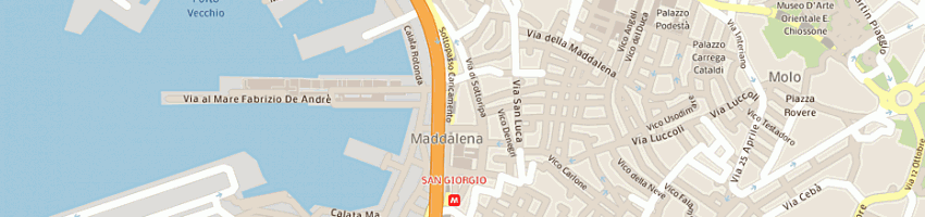 Mappa della impresa vivian boutique a GENOVA