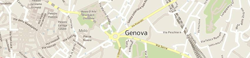 Mappa della impresa curcuruto roberto a GENOVA