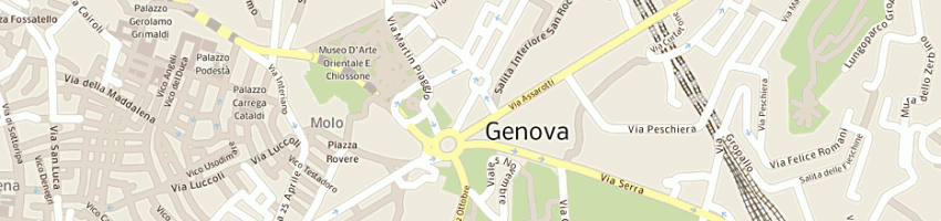 Mappa della impresa accame francesca a GENOVA