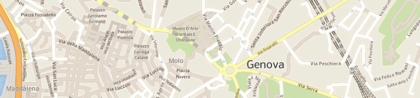 Mappa della impresa amministrazione provinciale di genova a GENOVA