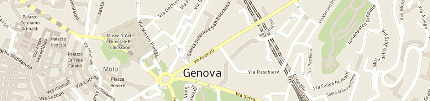 Mappa della impresa depanis fabio a GENOVA