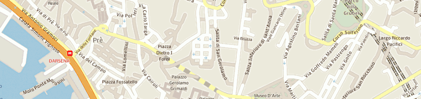 Mappa della impresa feguagiskia' studios sas a GENOVA