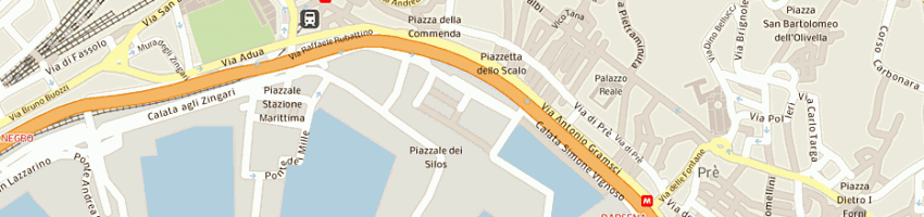 Mappa della impresa ceres spa a GENOVA