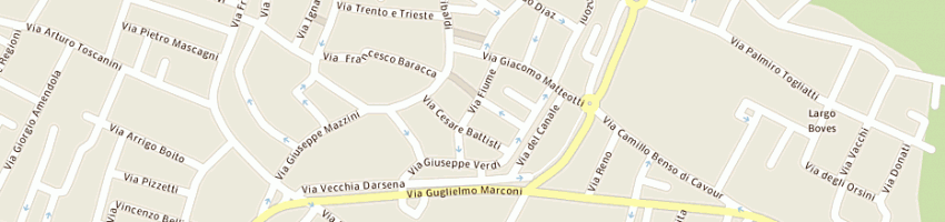 Mappa della impresa punto pizza express di patuelli g e c snc a BAGNACAVALLO