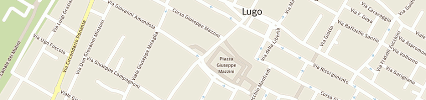 Mappa della impresa coerbus a LUGO
