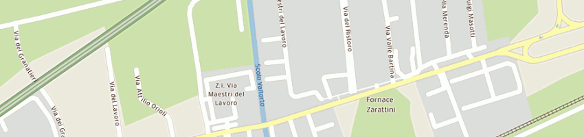 Mappa della impresa lacchini simone a RAVENNA