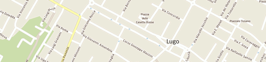 Mappa della impresa caber srl a LUGO