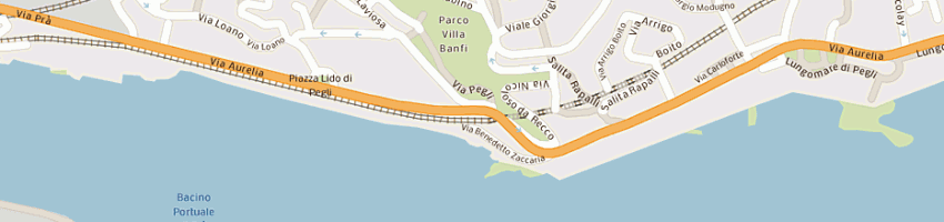 Mappa della impresa tipografia ngi arti grafiche di isacco gianluca a GENOVA