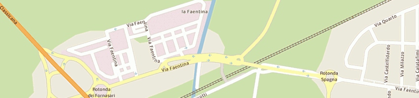 Mappa della impresa la nuova madia srl a RAVENNA