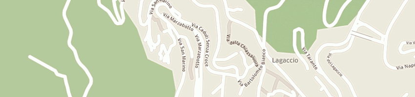 Mappa della impresa gruppo sportivo granarolo a GENOVA