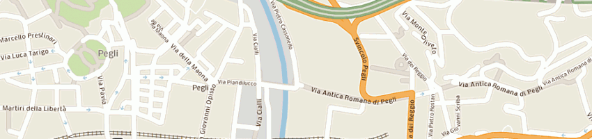 Mappa della impresa ammne condominio via p cassanello n 02 a GENOVA