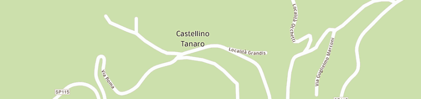 Mappa della impresa luciano gianna a CASTELLINO TANARO