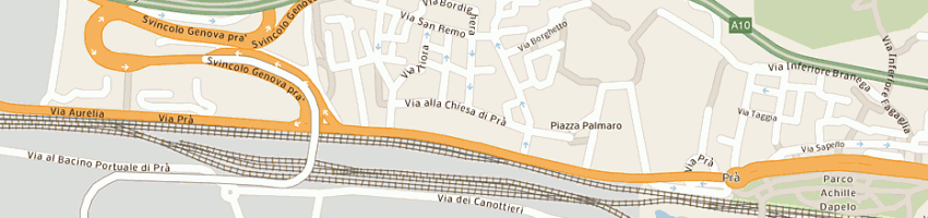 Mappa della impresa lodi flaminio a GENOVA