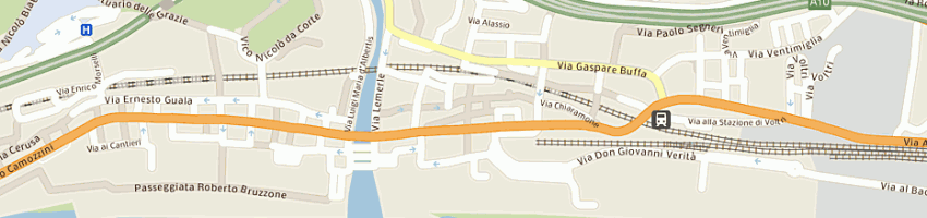 Mappa della impresa stradeblu srl a GENOVA