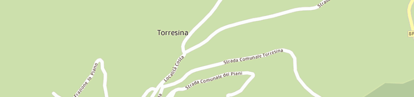 Mappa della impresa trattoria mollo a TORRESINA