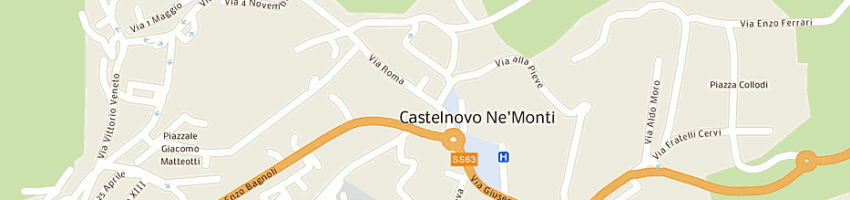 Mappa della impresa caffe' dei ritti a CASTELNOVO NE MONTI