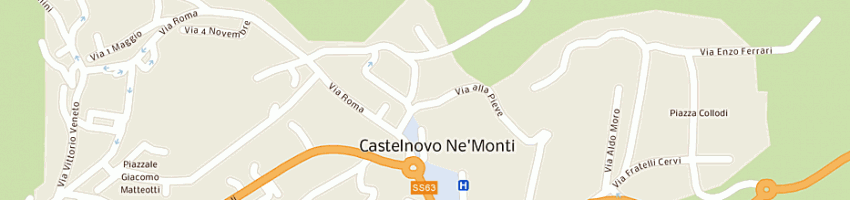 Mappa della impresa parrocchia di castelnovo monti a CASTELNOVO NE MONTI