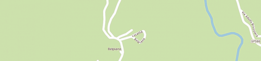 Mappa della impresa bar trattoria sbarboro a BORZONASCA