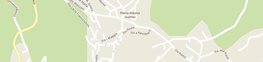 Mappa della impresa casoni luciana a CASTELNOVO NE MONTI