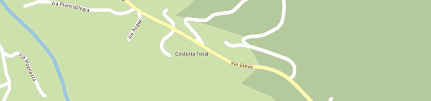 Mappa della impresa ristorante la pineta di oddera c sas a PONTINVREA