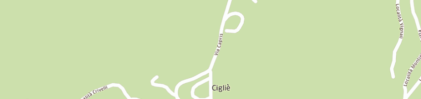 Mappa della impresa ristorante al castello a CIGLIE 