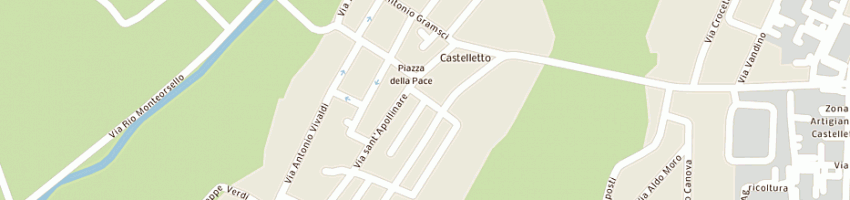 Mappa della impresa immobiliare bella vista srl a CASTELLO DI SERRAVALLE