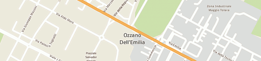 Mappa della impresa rostandi pietro a OZZANO DELL EMILIA