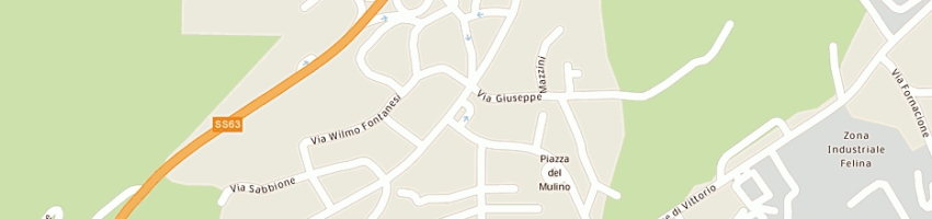 Mappa della impresa bar serenella a CASTELNOVO NE MONTI