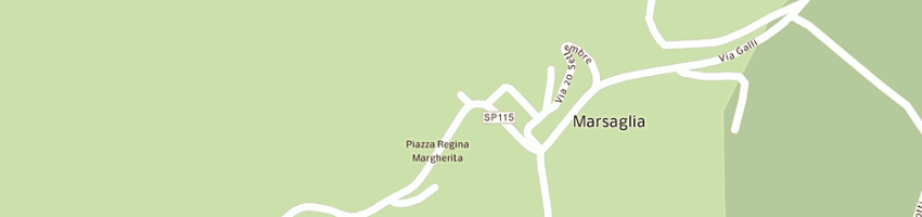 Mappa della impresa la pineta a MARSAGLIA