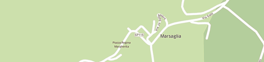 Mappa della impresa associazione dei piccoli comuni della provincia di cuneo a MARSAGLIA