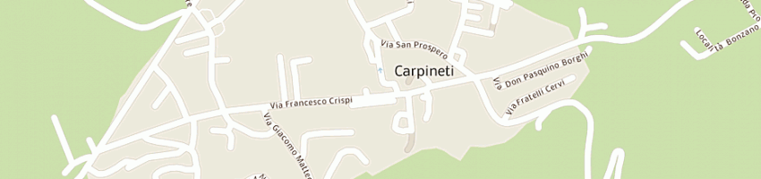 Mappa della impresa carabinieri a CARPINETI