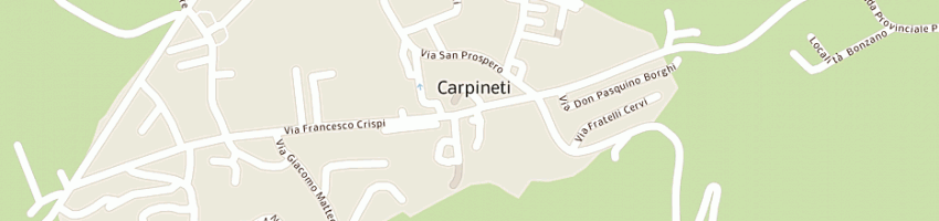 Mappa della impresa municipio di carpineti a CARPINETI
