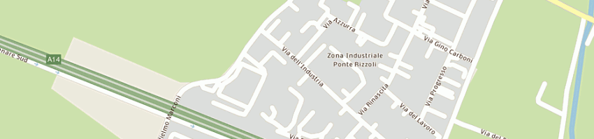 Mappa della impresa gamberini patrick a OZZANO DELL EMILIA
