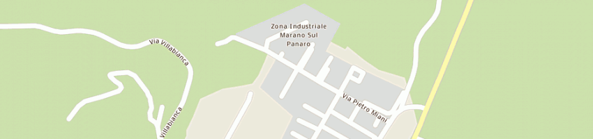 Mappa della impresa cavazzoni luciano a MARANO SUL PANARO