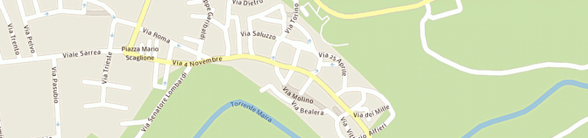 Mappa della impresa comunita' montana valle maira a DRONERO