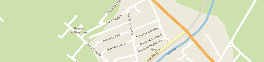 Mappa della impresa centro estetico di barisani antonella a BAGNACAVALLO