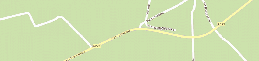 Mappa della impresa bar avenida a VILLAR SAN COSTANZO