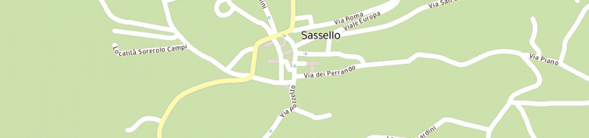 Mappa della impresa merialdo giuseppina a SASSELLO