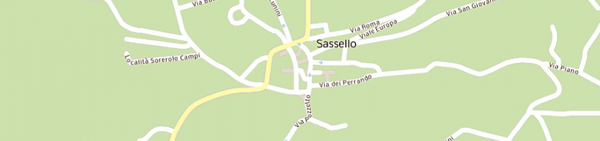 Mappa della impresa studio tecnico geomassociati caviglia a - merialdo m a SASSELLO