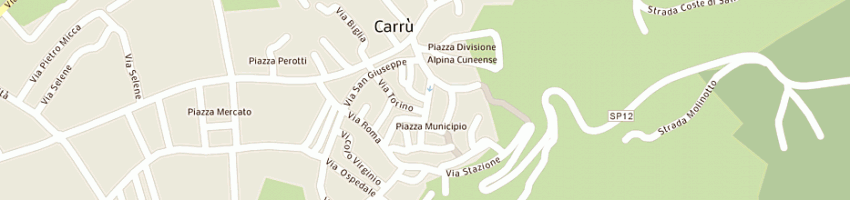 Mappa della impresa morra aldo a CARRU 