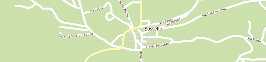 Mappa della impresa comunita' montana del giovo a SASSELLO